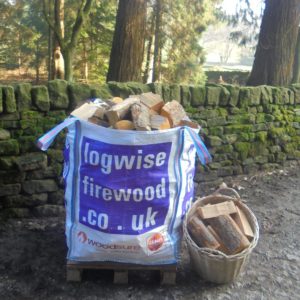 Thin pizza oven logs - local