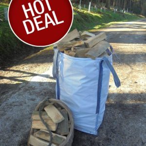 Thin softwood logs - local